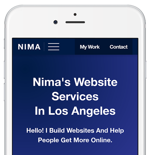 Nima's Website Services - Local Web Expert in Los Angeles